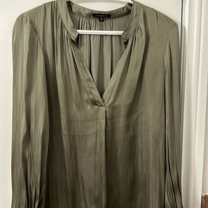 Army green dynamite blouse